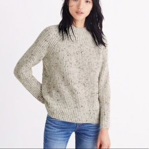 Madewell mock turtle neck sweater